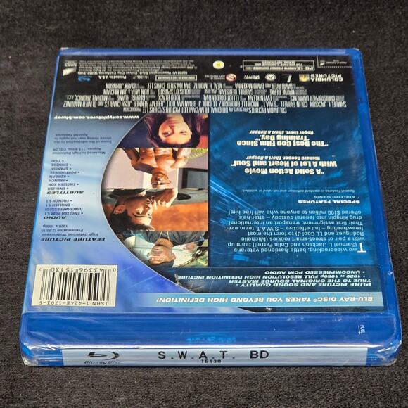 S.W.A.T Blu-Ray Disc High Definition New Movie Samuel Jackson Colin Farrell SWAT - Picture 2 of 4
